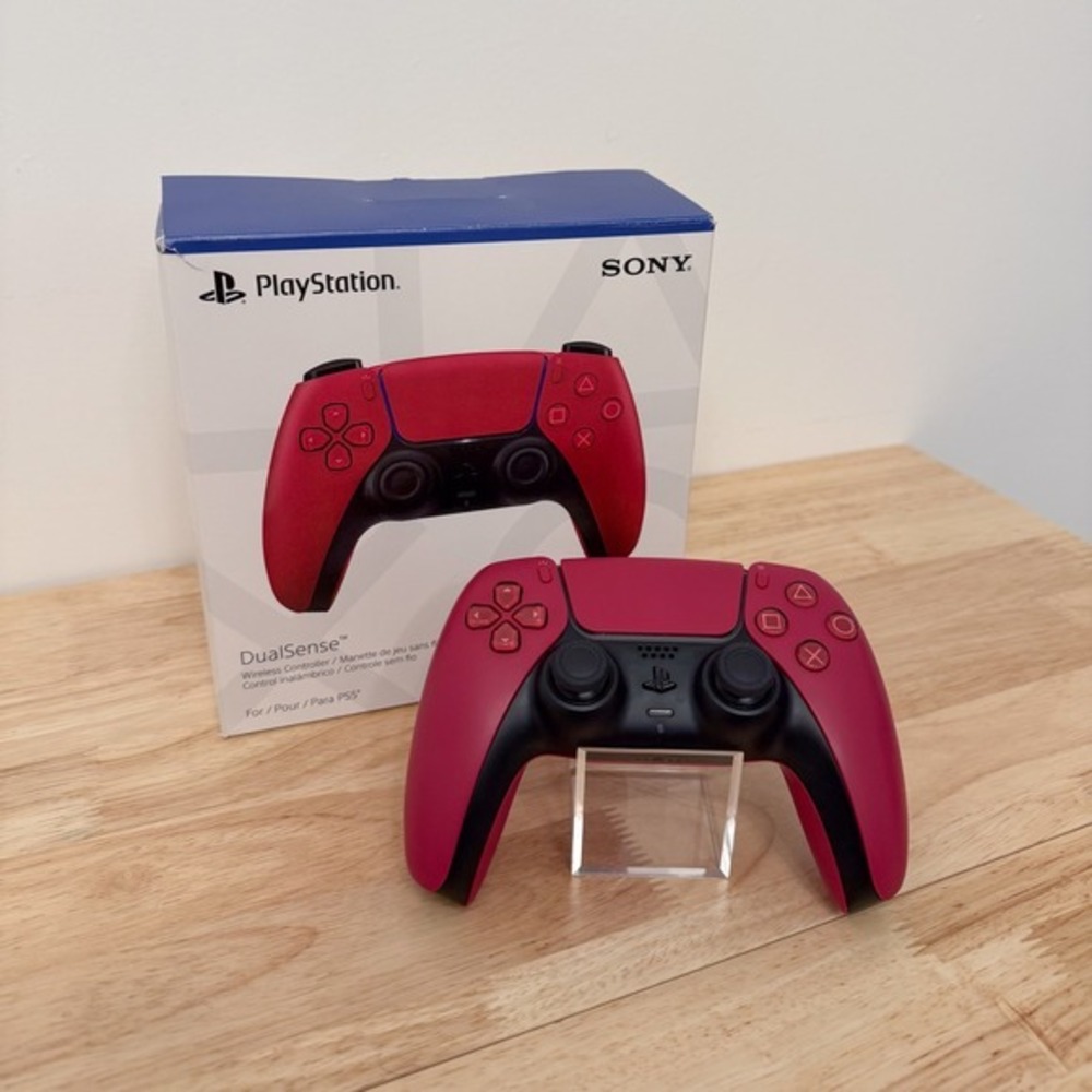 DualSense Wireless Controller for PS5 - Cosmic Red | Tested & Working